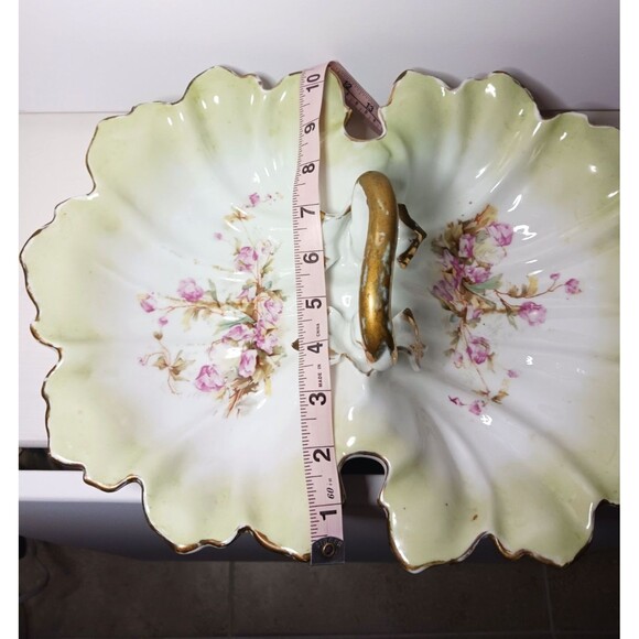 Joseph Schachtel J.S. Germany Antique Porcelain Lobster Dish Serving Platter - Picture 6 of 13